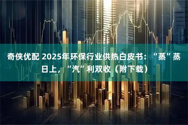 奇侠优配 2025年环保行业供热白皮书：“蒸”蒸日上，“汽”利双收（附下载）