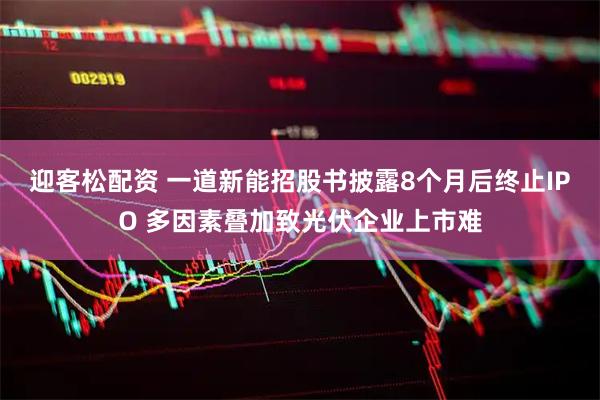 迎客松配资 一道新能招股书披露8个月后终止IPO 多因素叠加致光伏企业上市难